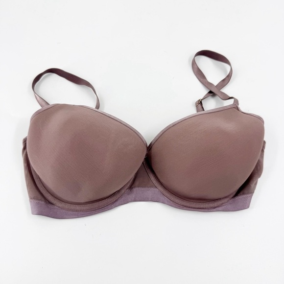 ✅ SOMA LIGHTEST LIFT SMOOTH DEMI DARK MAUVE SIZE 36DD UNDERWIRE - Picture 1 of 4